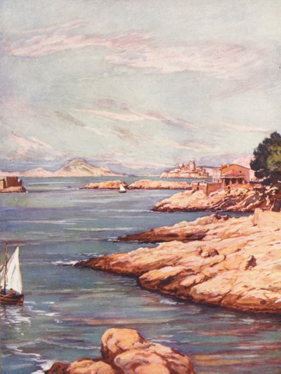 France : La Corniche à Marseille - Auguste Gerardin