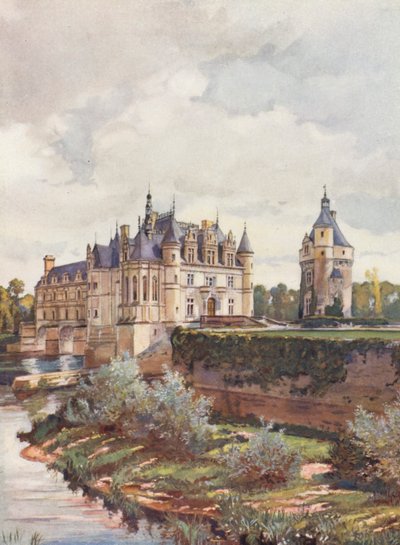 France : Le Château de Chenonceaux - Auguste Gerardin