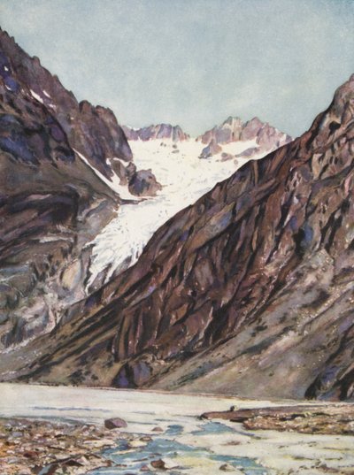 Le Glacier Blanc du Mont Pelvoux - Auguste Gerardin