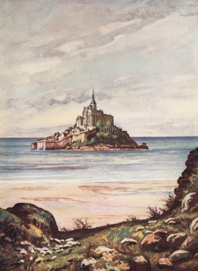 France: Le Mont Saint-Michel - Auguste Gerardin