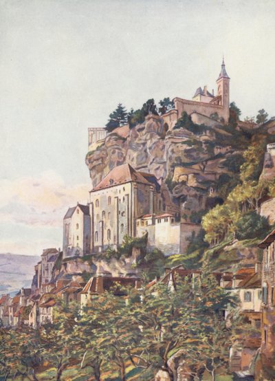 France : Le Sanctuaire de Rocamadour - Auguste Gerardin