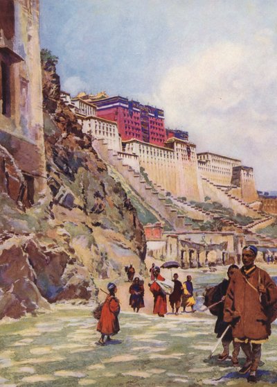 Le Potala, Tibet - Auguste Gerardin