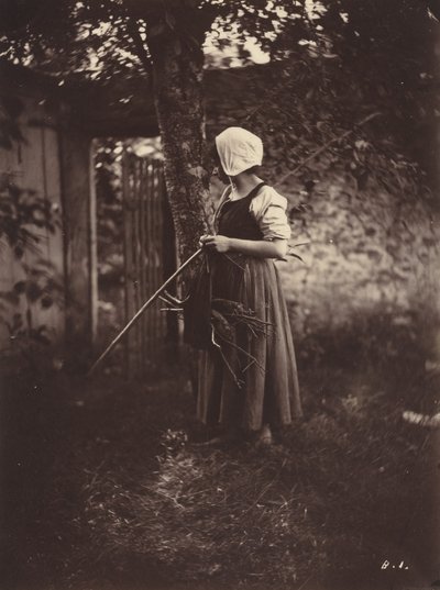 Paysanne, vers 1870 - Auguste Giraudon