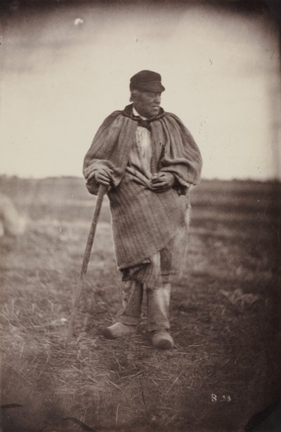Homme avec une canne - Auguste Giraudon