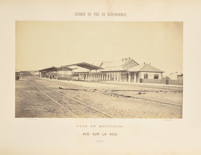 Gare de Montargis, Vue Sur la Voie - Auguste Hippolyte Collard