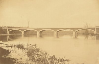 Ligne de Villeneuve-Saint-Georges à Montargis, Viaduc sur le Loing (près de Montargis) - Auguste Hippolyte Collard