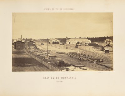 Station de Montargis - Auguste Hippolyte Collard