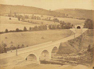 Viaduc sur Le Rhims, Près de Hôpital - Auguste Hippolyte Collard