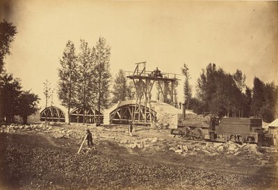 Viaduc sur le Bonson (Vallée de la Loire) - Auguste Hippolyte Collard