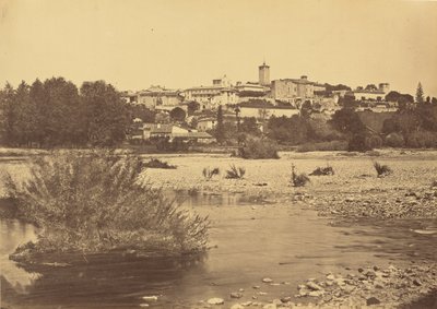 Village de Chazay, Vue Prise du Chemin de Fer - Auguste Hippolyte Collard