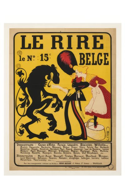 Le Rire belge - Auguste Jean Baptiste Roubille