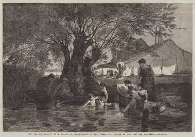 Le champ de blanchiment - Auguste Joseph Herlin