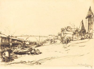 Angers - La maison du roi de Pologne, 1912 - Auguste Lepere