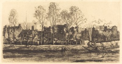 Bords de la Somme à Amiens, 1907 - Auguste Lepere