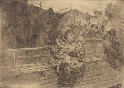 Départ pour Greenwich, 1891 - Auguste Lepere