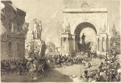 Fêtes jubilaires de Bruxelles - Auguste Lepere