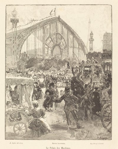 Le Palais des Machines - Auguste Lepere
