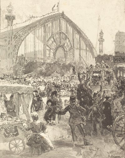 Le Palais des Machines - Auguste Lepere
