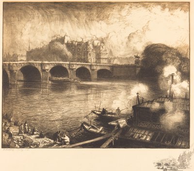 Le Pont Neuf - Auguste Lepere