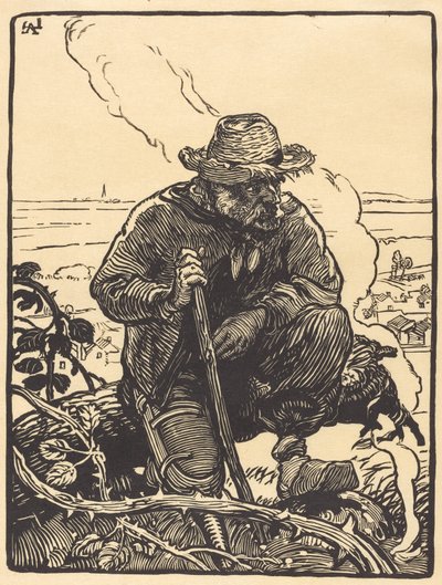 Le gueux des campagnes, 1895 - Auguste Lepere
