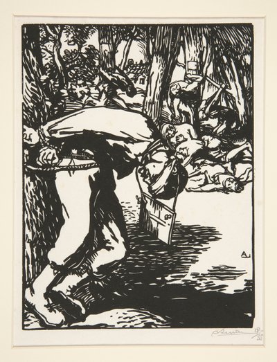 Les Francs-Tireurs, de La Guerre de 1914, première série, no. 11 - Auguste Lepere