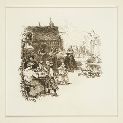 Festival en plein air - Auguste Lepere