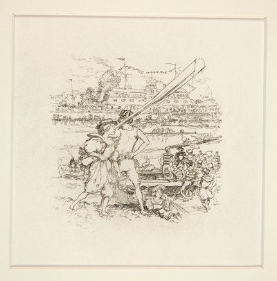 Fête au Bord de la Rivière - Auguste Lepere