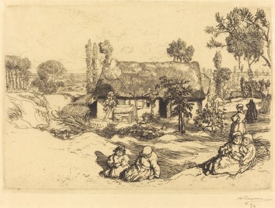 Le nid de pauvres, Vendée - Auguste Lepere