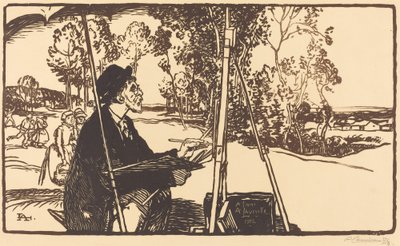 Le paysagiste - Auguste Lepere