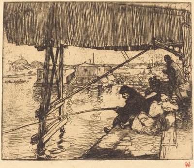 Sous le pont de Bercy - Auguste Lepere