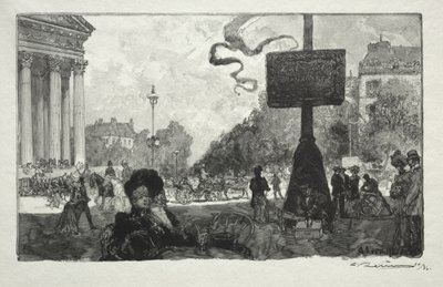 Coin de la Rue Royale - Auguste Louis Lepère