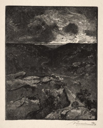 La vallée de Franchard - Auguste Louis Lepère