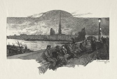 Rouen Illustré: Le Pont de Pierres - Auguste Louis Lepère