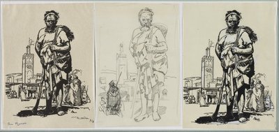Au Maroc, 1914 - Auguste Louis Lepère