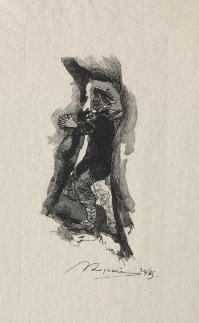 Au défilé de Sept-Cavernes - Auguste Louis Lepère