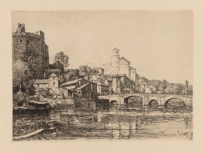 Auguste Lepère : Clisson Loire-Maritime, 1909 - Auguste Louis Lepère