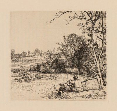 Auguste Lepère: Le pommier renversé Picardie - Auguste Louis Lepère
