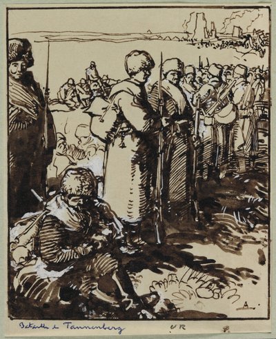 Bataille de Tannenberg - Auguste Louis Lepère