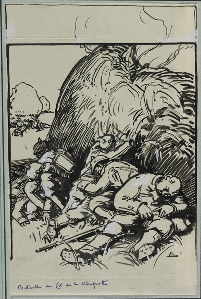Bataille du Col de la Chiprotte, 1914 - Auguste Louis Lepère