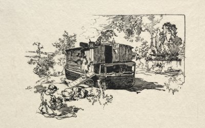 Bateau logement - Auguste Louis Lepère