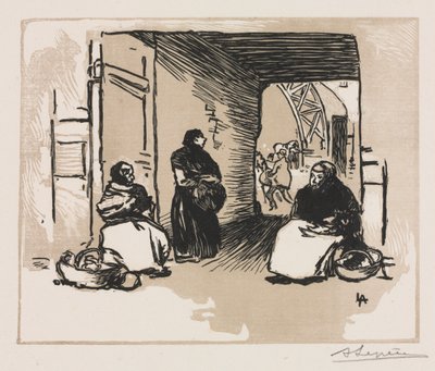 Vendeurs de pain, 1889 - Auguste Louis Lepère