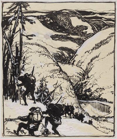 Dans les Vosges - Auguste Louis Lepère