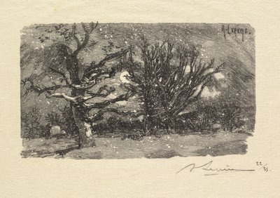 Forêt de Fontainebleau: Au Dormoir de Lantara - Auguste Louis Lepère