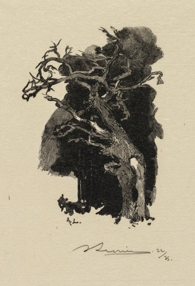 Forêt de Fontainebleau: Le Rageur - Auguste Louis Lepère