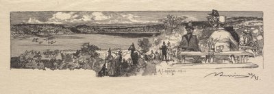 Forêt de Fontainebleau: La Vallée de la Solle - Auguste Louis Lepère