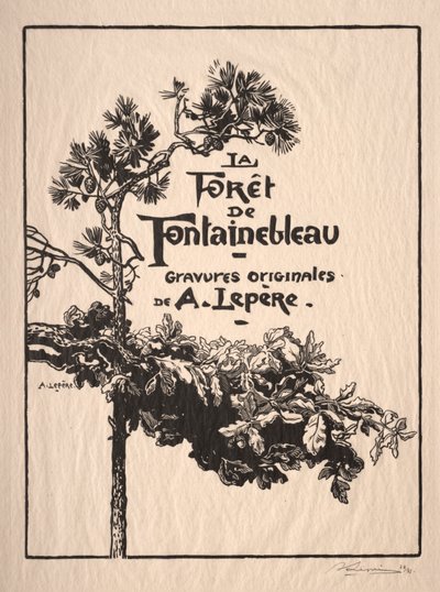 Fontainebleau: Frontispiece
 - Auguste Louis Lepère