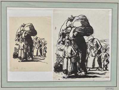 Fugitifs - Auguste Louis Lepère