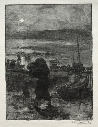 La Récolte du Sable - Auguste Louis Lepère