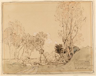 Paysage - Auguste Louis Lepère