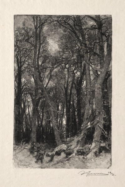 Le Bas Bréau - Auguste Louis Lepère
